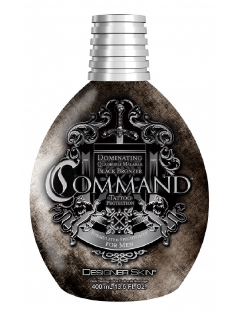 Designer Skin Command Black Bronzer - Tattoo Protection (Black)